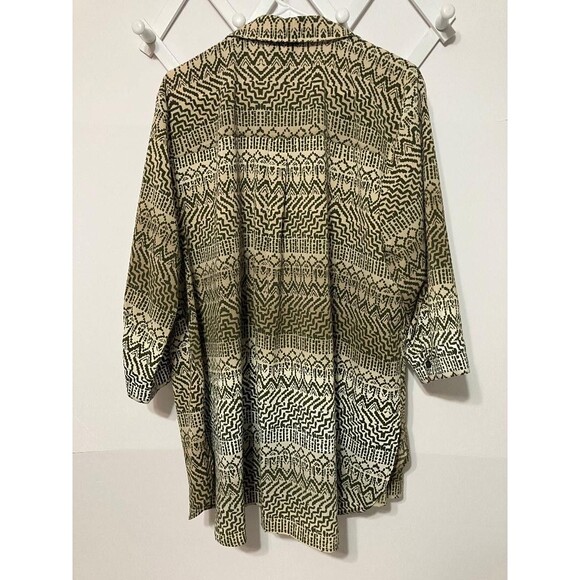 Catherine’s Western Boho Women's Tunic Office Top Size 1X (18/20W)  3/4 Sleeve - Picture 4 of 9